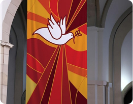 outdoor church banner