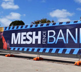 Double-Sided Mesh Fence Banners