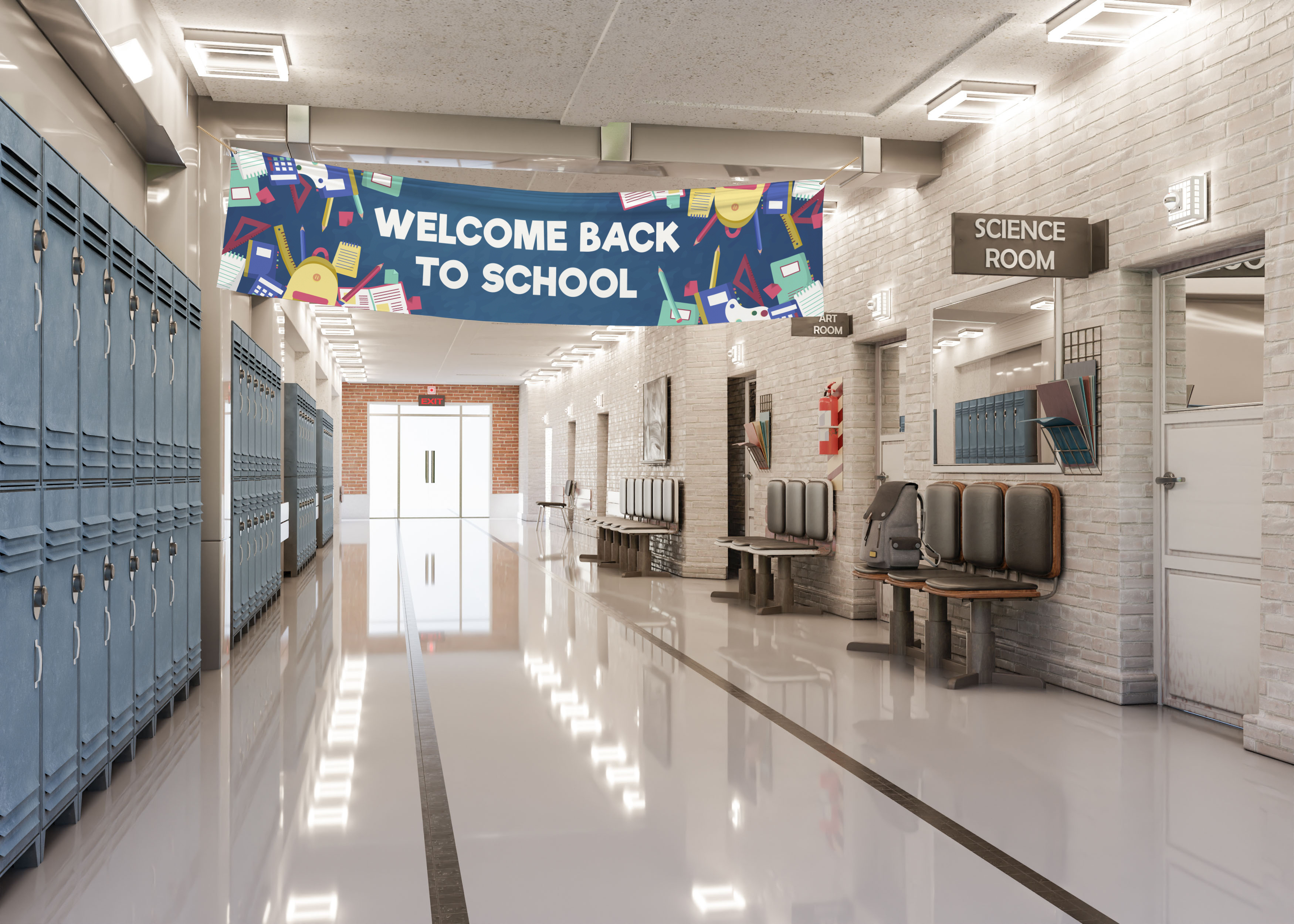 Back to School Banners and Signs