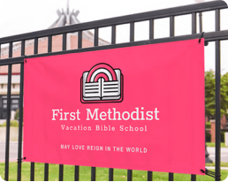 feather flags for churches